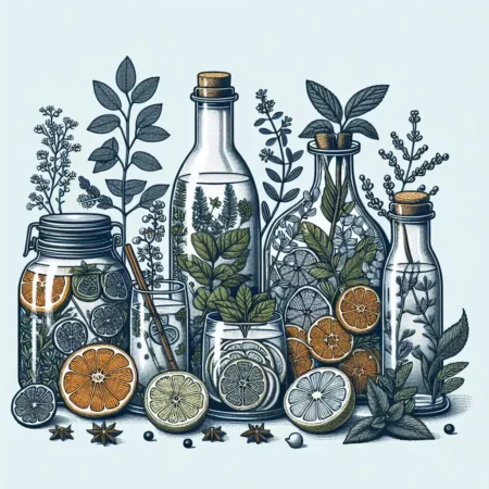 Infused Water dengan Bahan Herbal yang Membantu Menyegarkan Tubuh dan Menghilangkan Racun