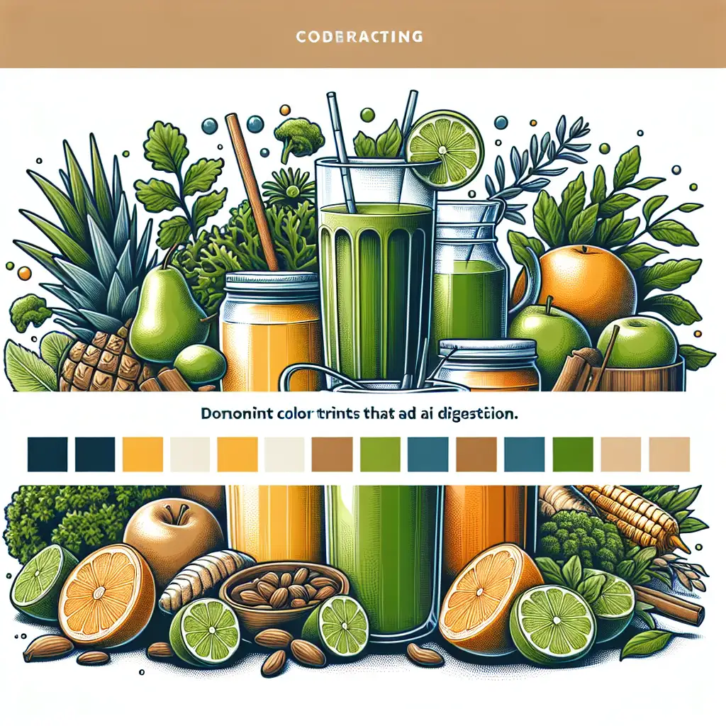 Minuman Detox dengan Bahan Segar yang Menyegarkan dan Membantu Pencernaan