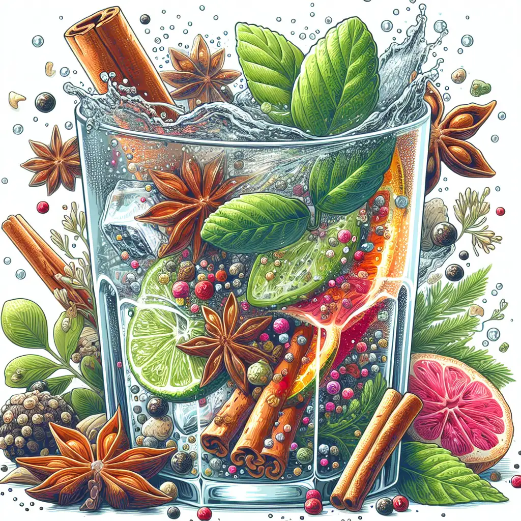 Infused Water dengan Rempah-rempah yang Menyegarkan dan Menyokong Proses Detoks