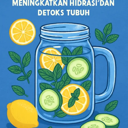 Infused Water dengan Bahan Segar untuk Meningkatkan Hidrasi dan Detoks Tubuh